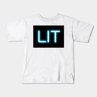 LIT FOR NO REASON Kids T-Shirt
